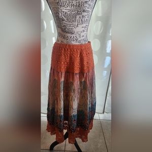 Elastic Waist Slip Skirt